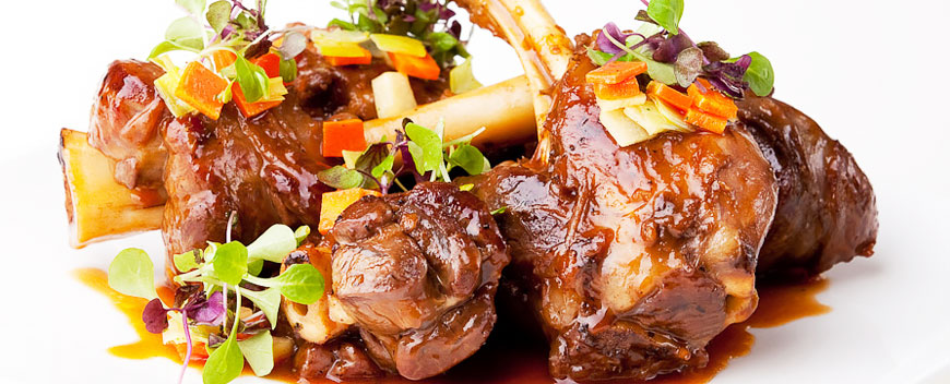 Braised Lamb Shanks