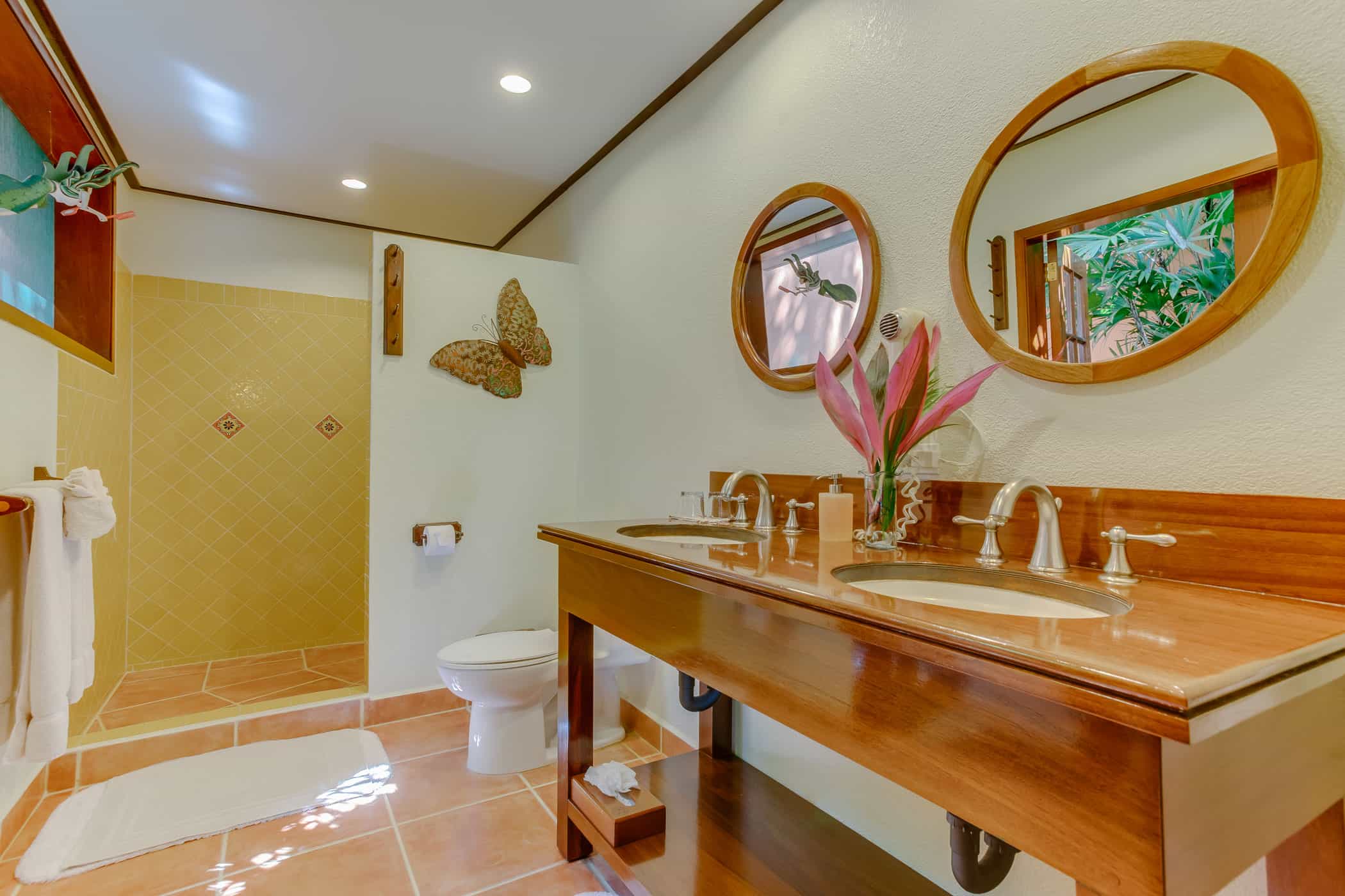 Chaa Creek cottage collection bathroom interior