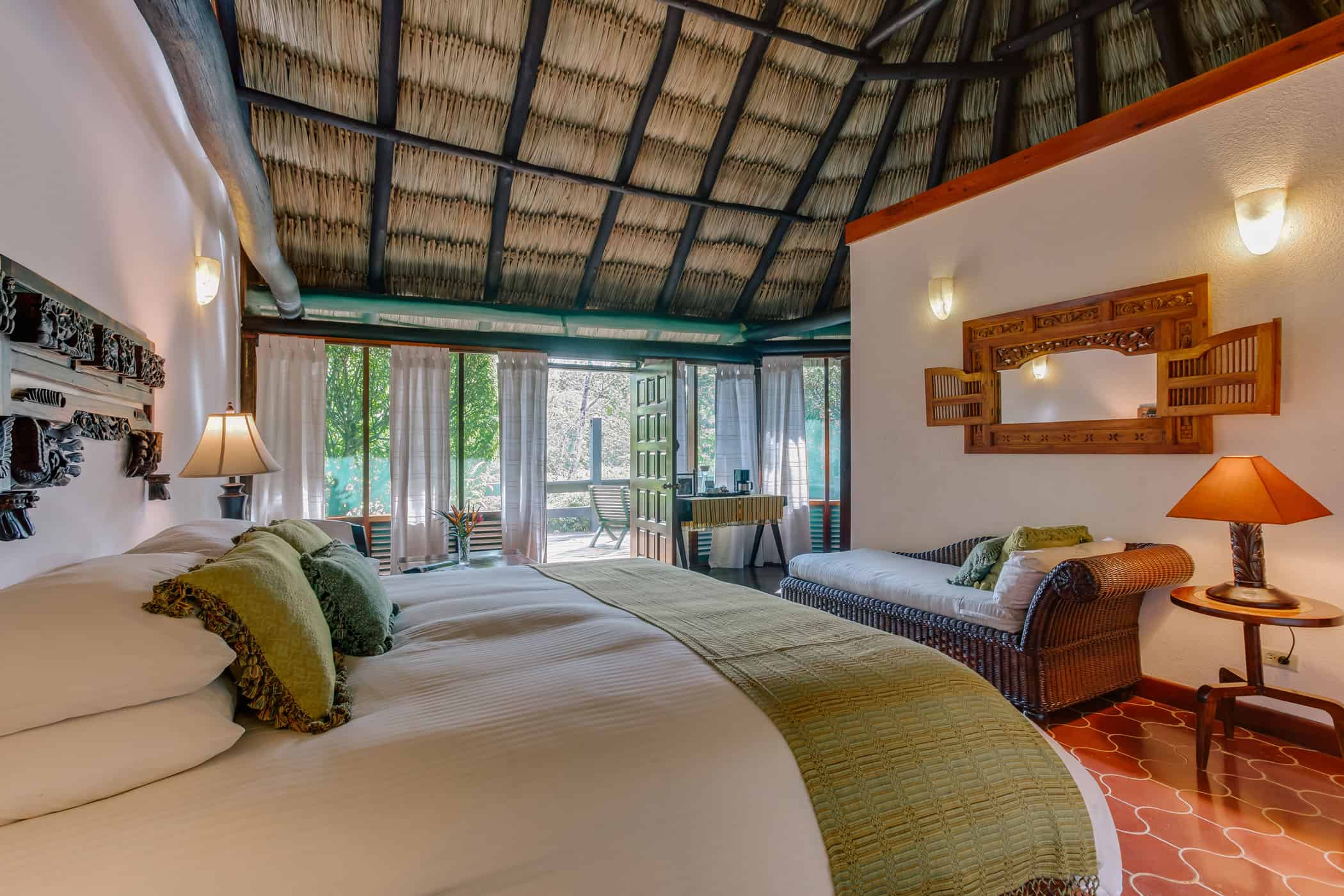 Chaa creek cottage collection accommodation with garden views
