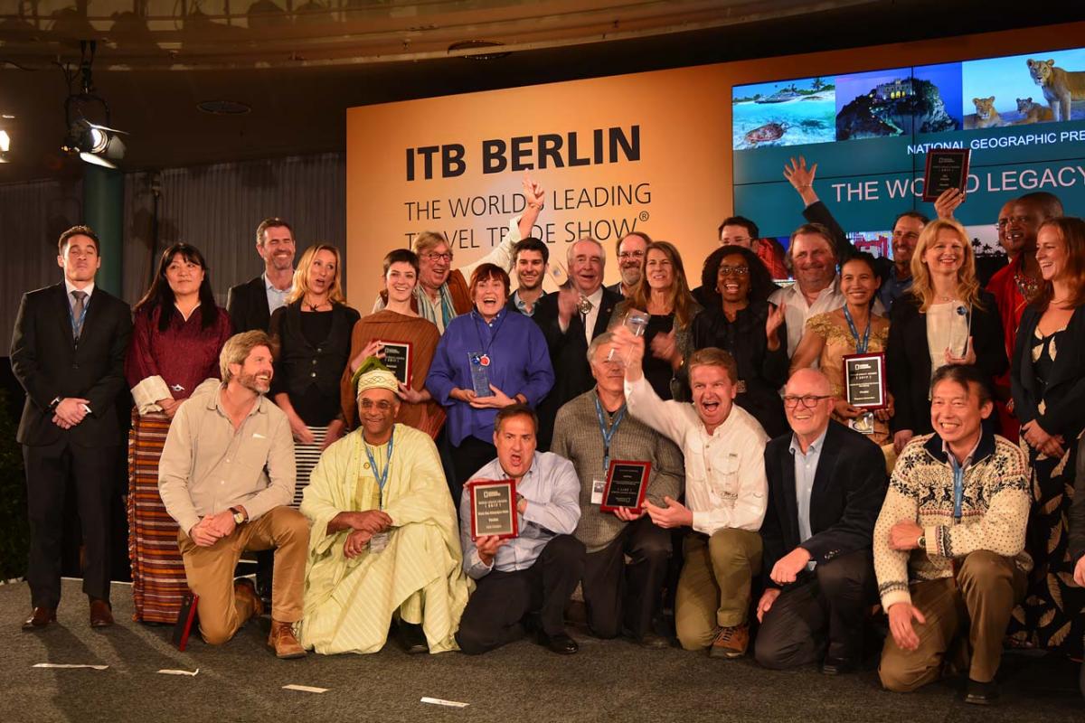 Chaa Creek Group Photo at National Geographic's World Legacy Awards 2017 Winners