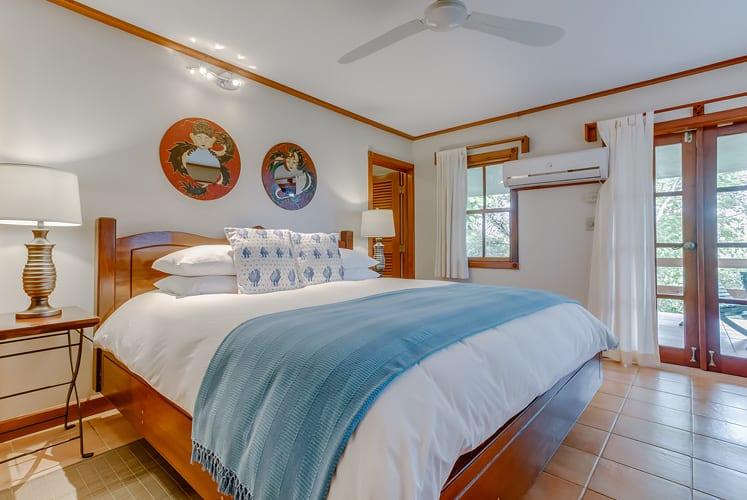 Belize luxury spa villa chaa creek resort master bedroom