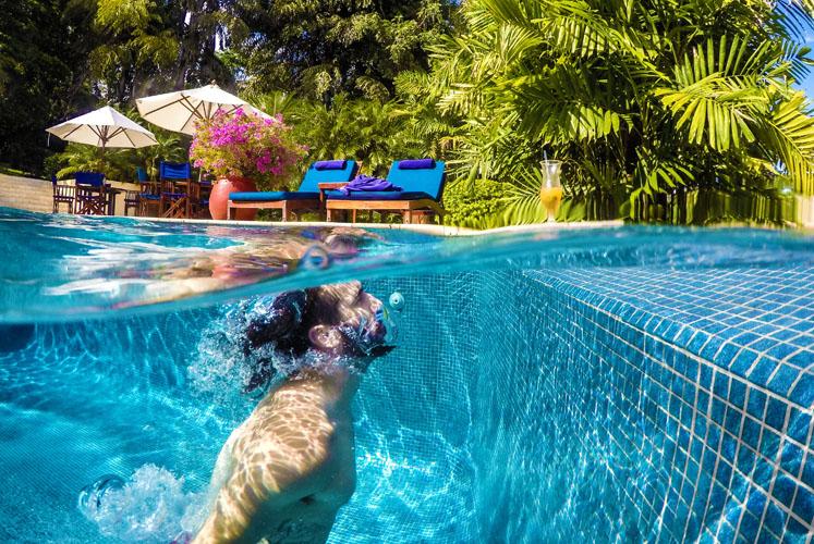 Chaa Creek Belize Infinity Swimming Pool