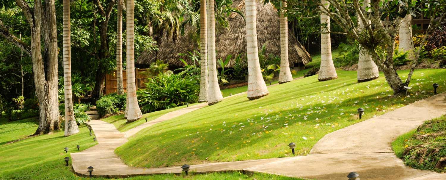 Grounds at Chaa Creek Belize Luxury Eco Lodge and Resort