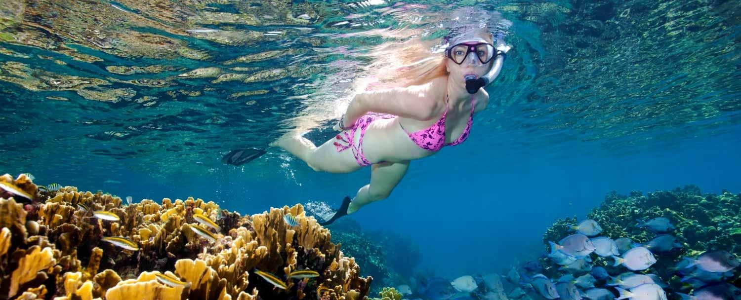 Belize snorkeling with Chaa Creek's all inclusive belize vacation package