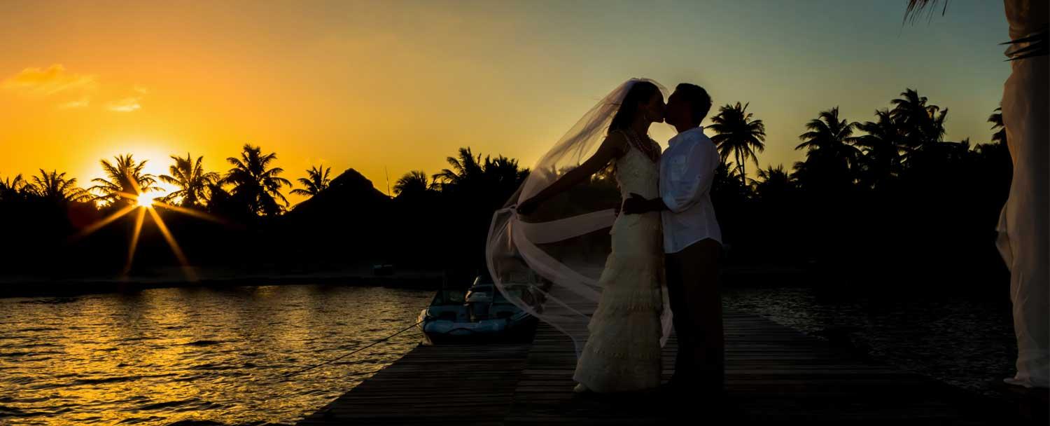 A dream wedding on Ambergris Caye in Belize with Chaa Creek