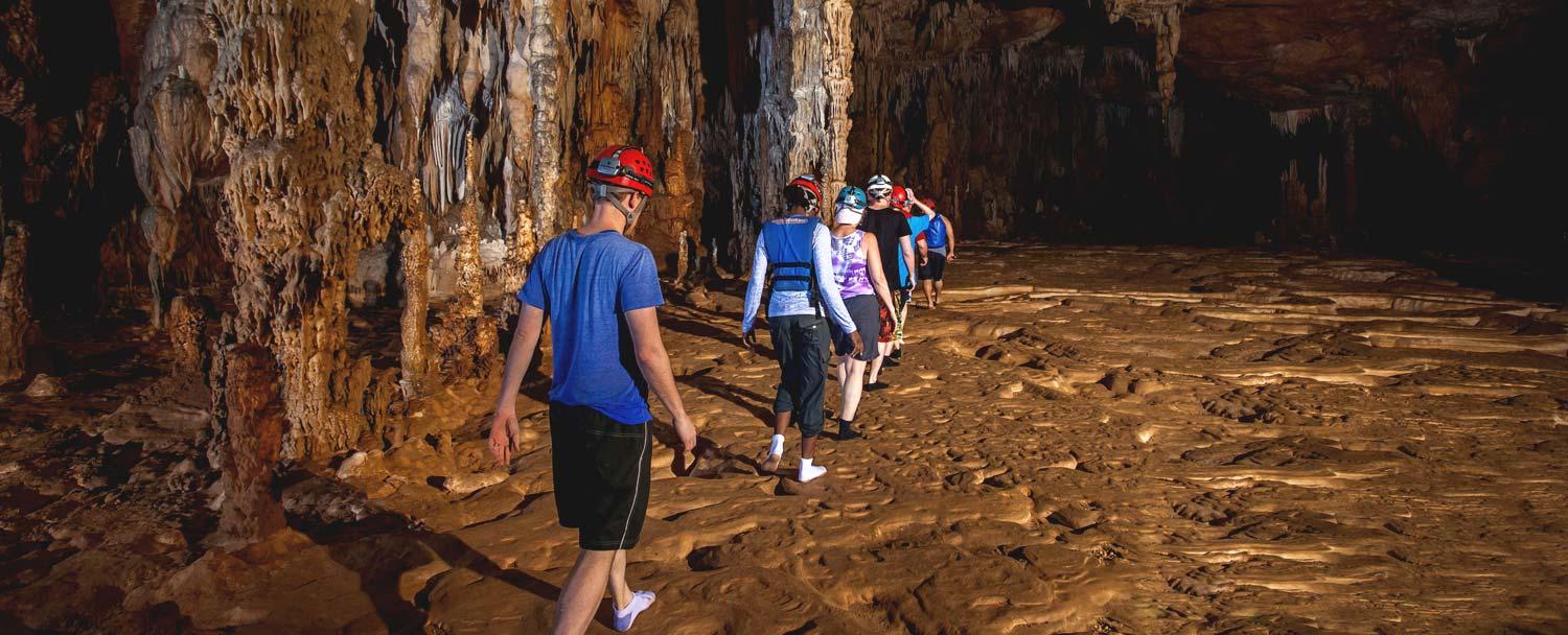 ATM Cave chamber Chaa Creek Belize Tour