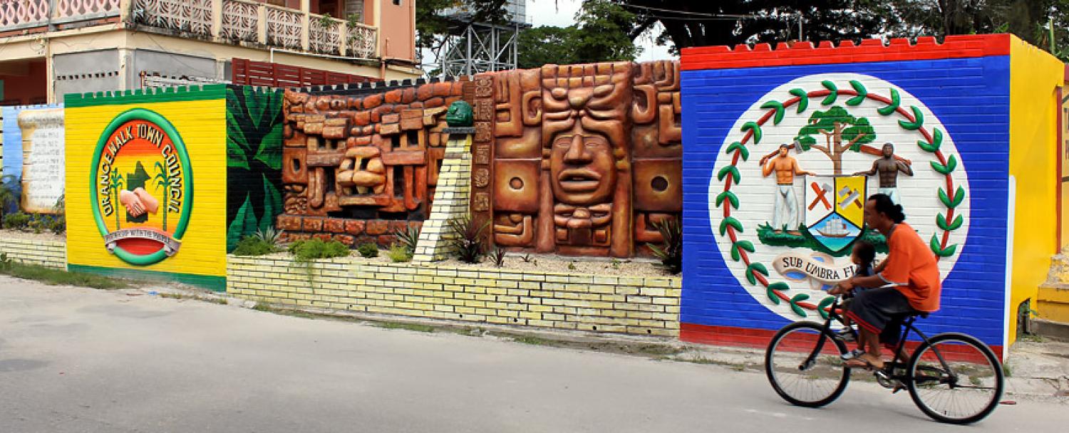 Belize Orange Walk District Mural