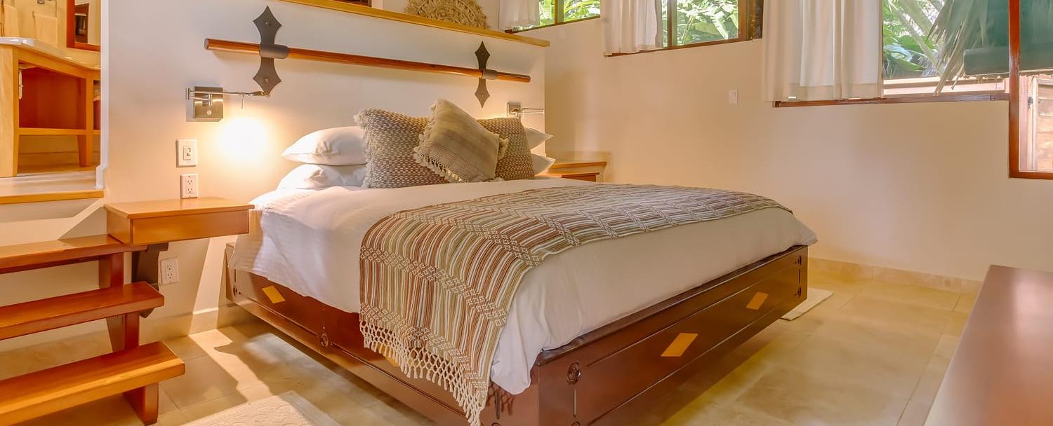 Belize Luxury Treetop Villas guestroom at Chaa Creek Eco Resort