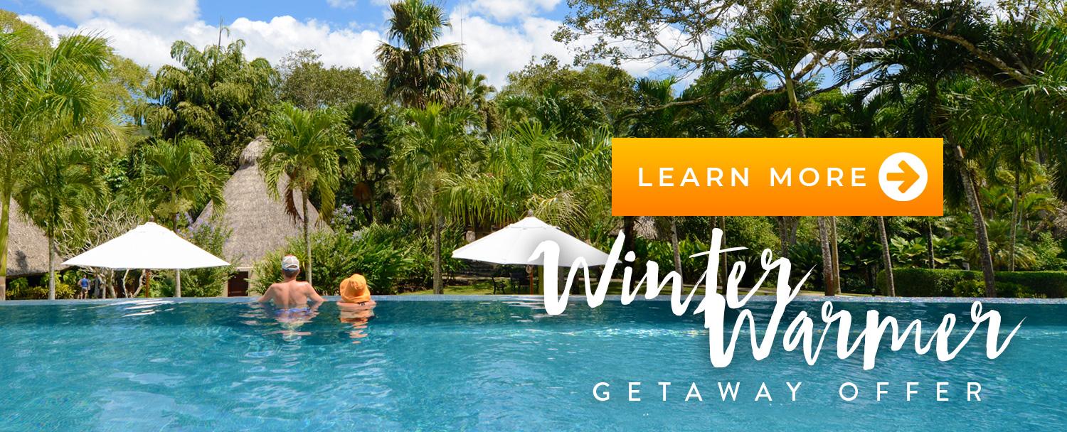 Belize Winter Warmer Getaway at Chaa Creek Resort