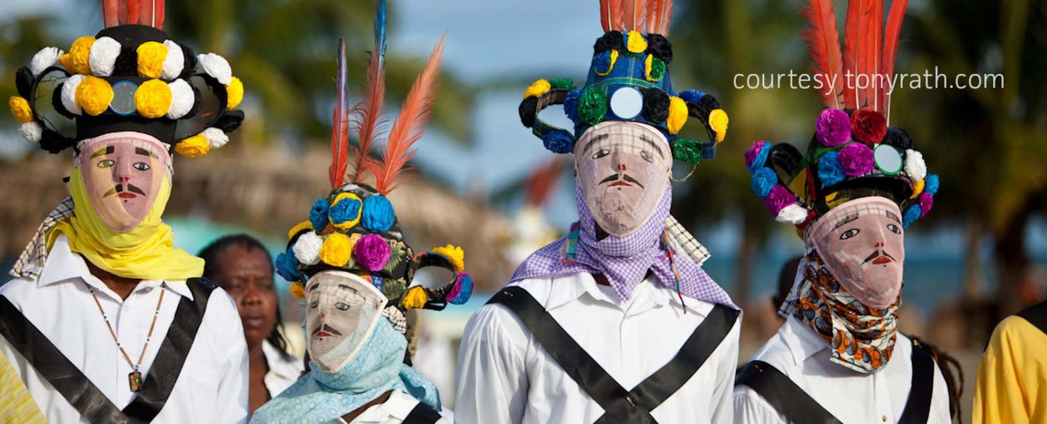 Belize public and bank holiday jankunu dance