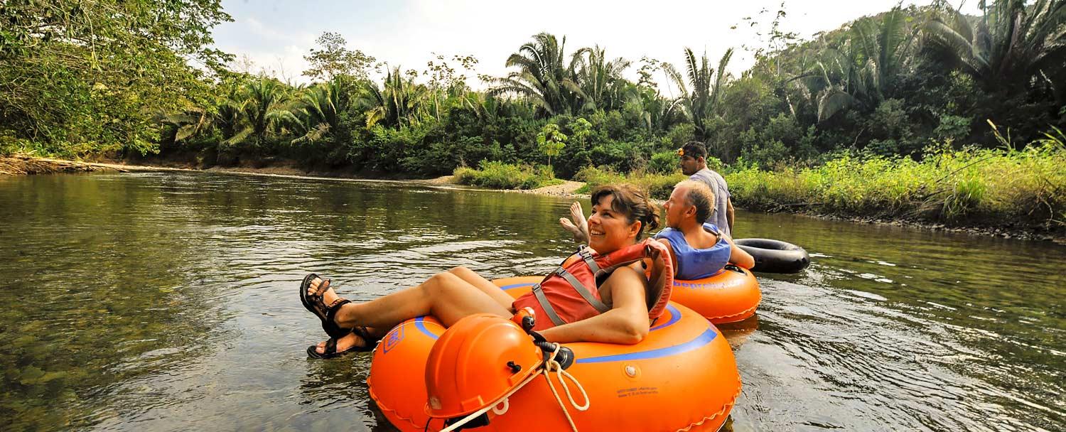 River Tubing in Belize by Chaa Creek on the Macal River