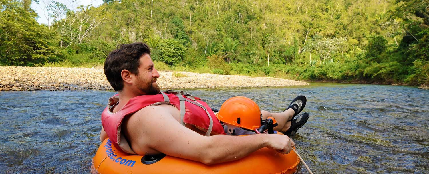 Belize River Tubing with Chaa Creek Eco Lodge 