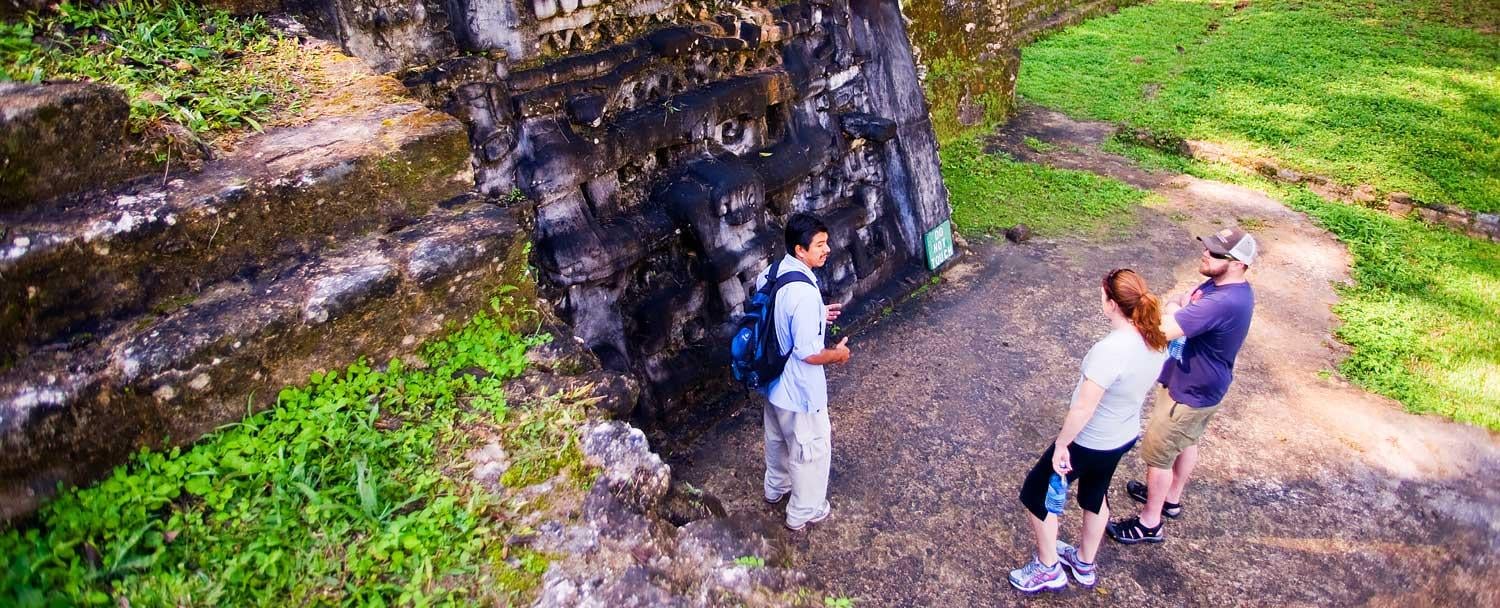 Mayan Ruin Tours on Chaa Creek Inland Expedition Belize Vacation Package