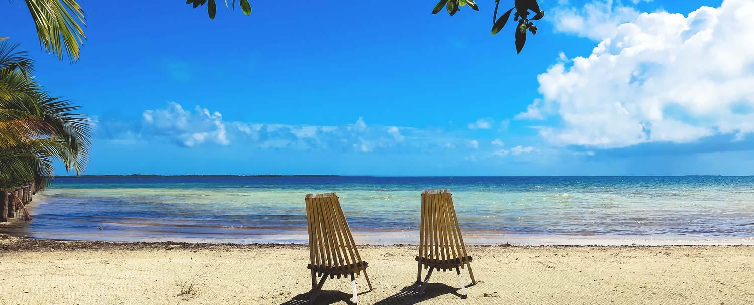 belize weather sunny by the beach