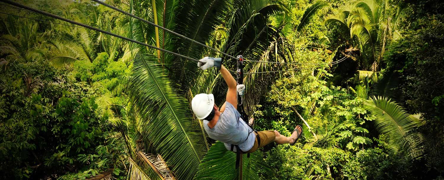 Enjoy zip lining in belize with Chaa Creek at Calico Jacks