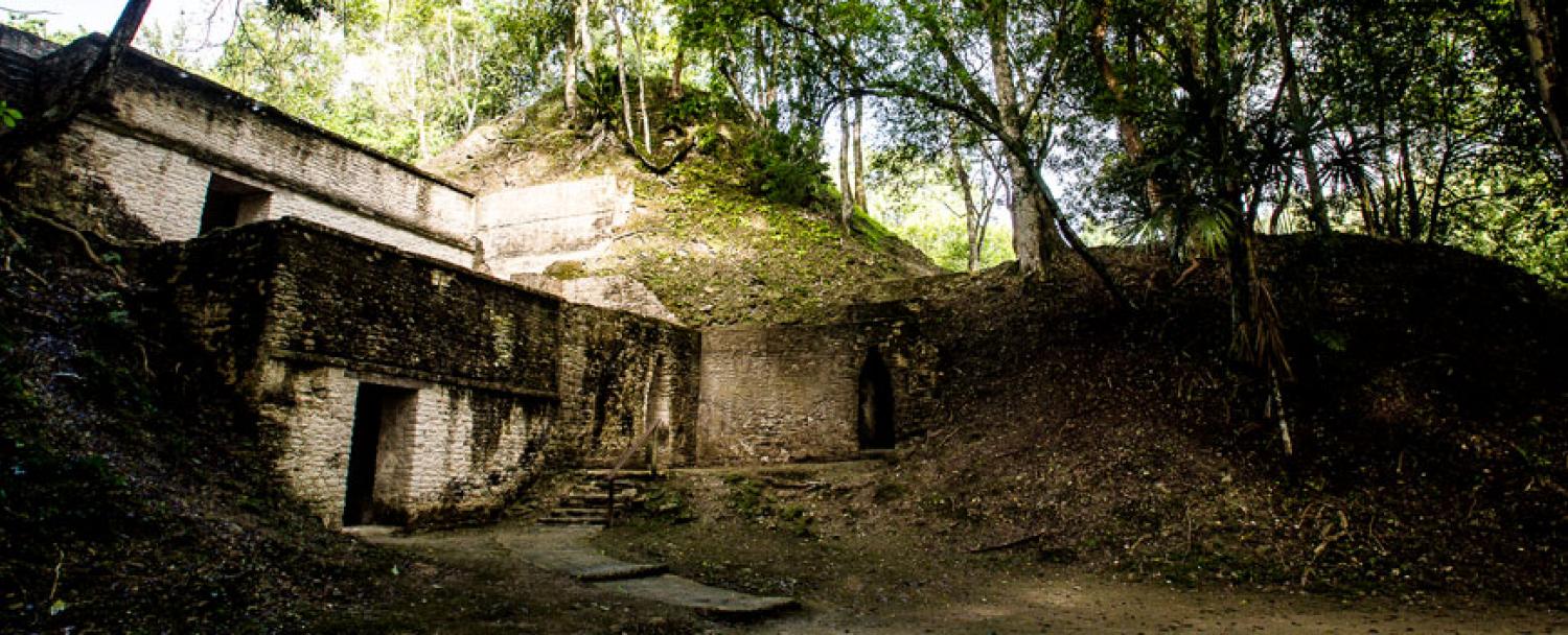 Cahal Pech Maya Ruin Belize