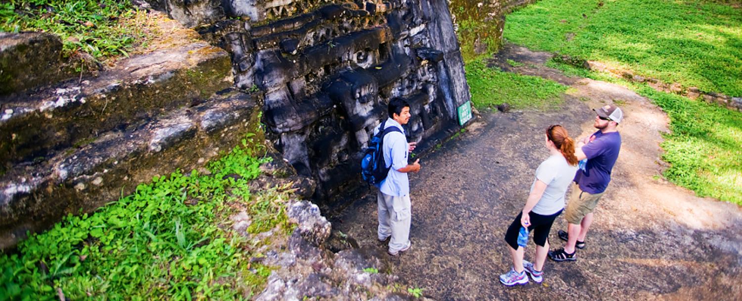 Mayan Ruins Caracol City Guests