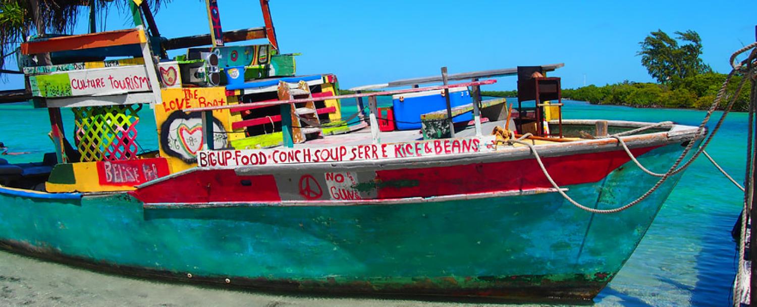 Caye Caulker Belize Sail Boat