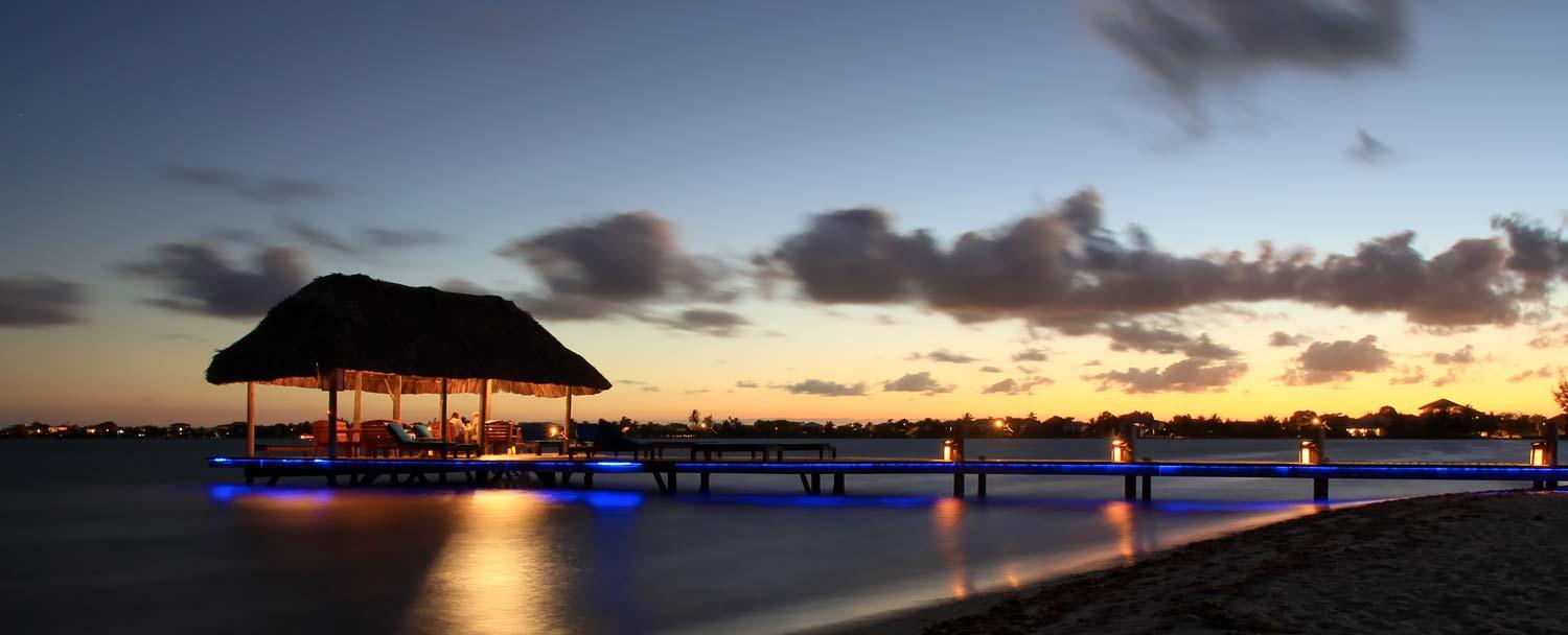 Placencia Belize Peninsula Docking Marina at Chabil Mar