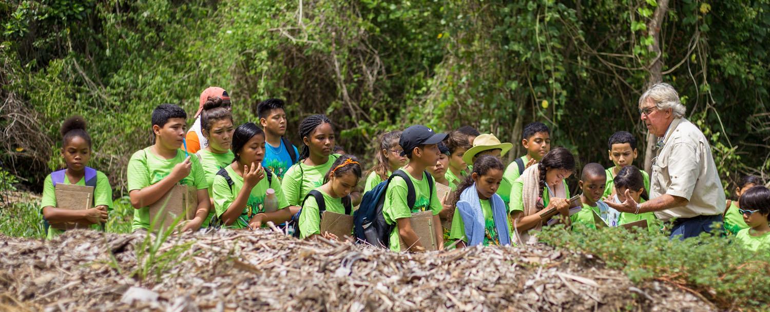 social impact with chaa creek cares kids at organic maya farm learning