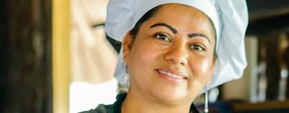 chaa creek belize resort staff chef Luby